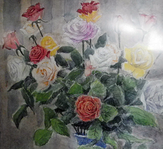 薔薇の花のカレンダー
